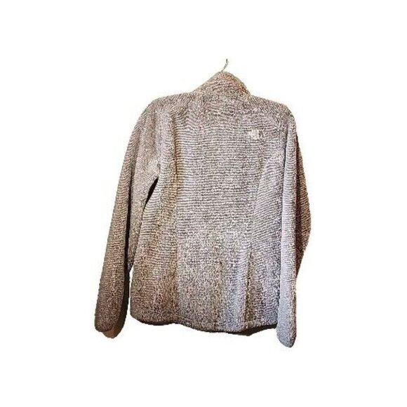 North Face Jacket Womens Small Full Zip Long Sleeve Outdoors Zip Gray Fleece - Picture 9 of 12